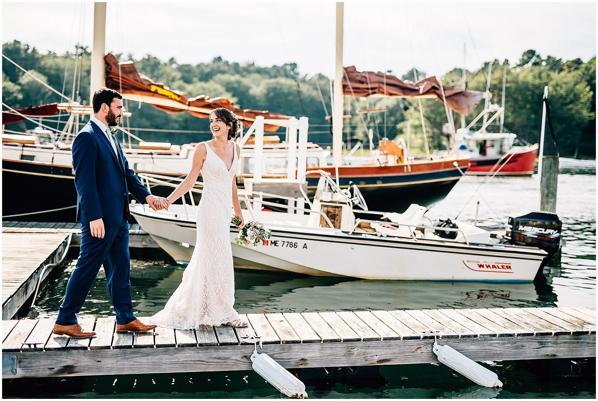 Juile &amp; Elek - Kennebunkport, Maine