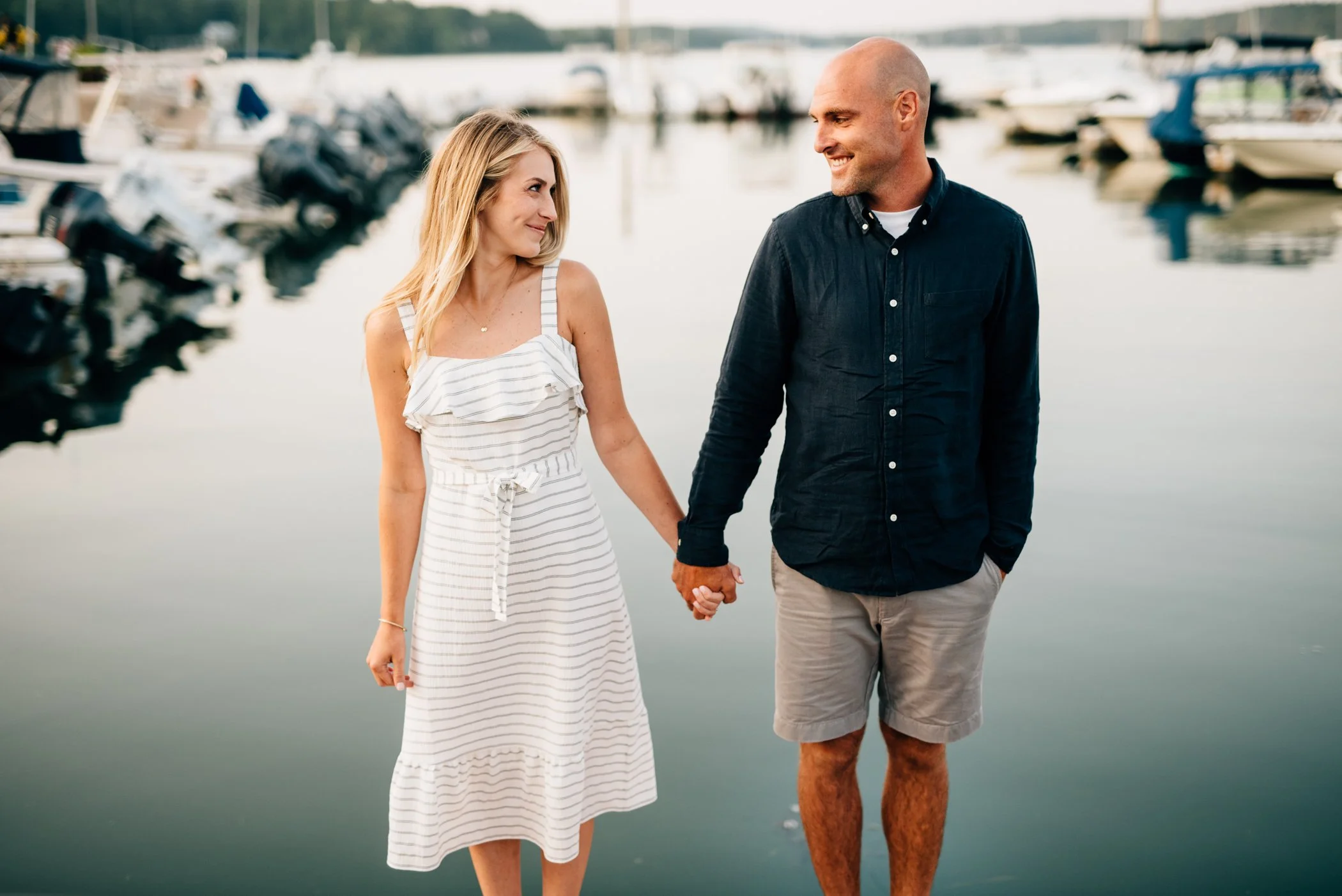Stephanie &amp; Kyle - Coastal Maine session