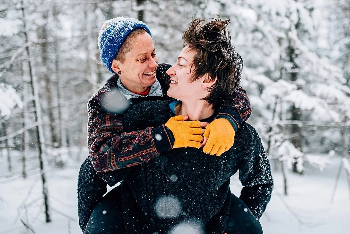 Chelsea and Michelle - Grafton Notch