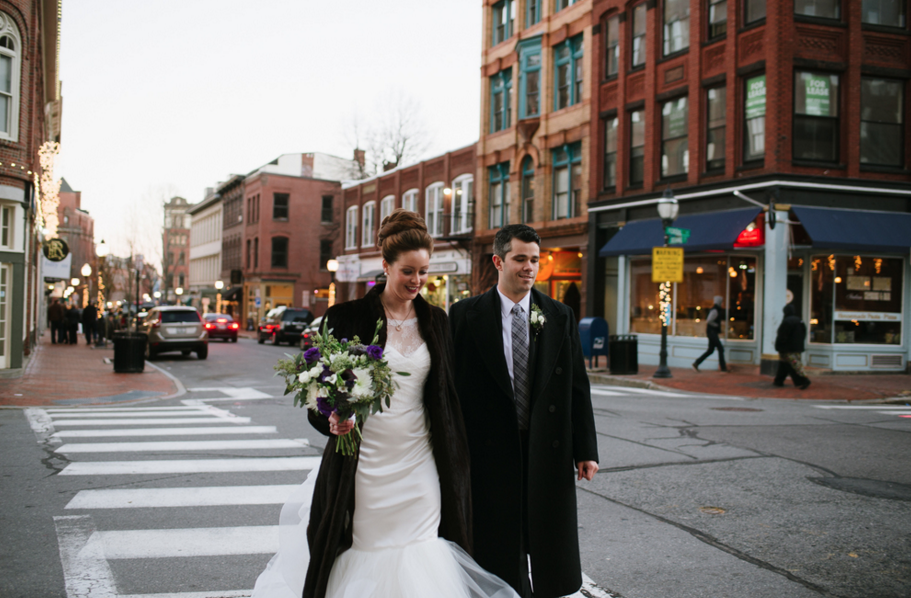 Vanessa & Matt - Winter Wedding in Portland