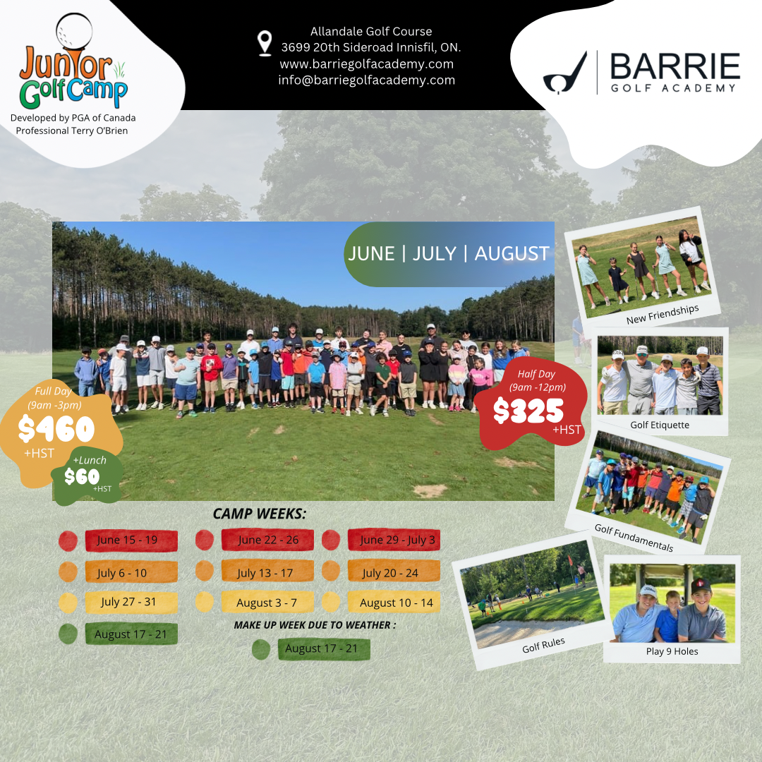 Golf Camp 2026 (Full Day Week)