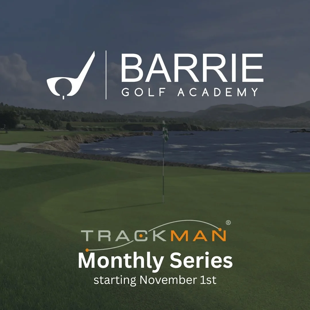 🏌️&zwj;♂️ TrackMan Monthly Series is Here &mdash; Starting November 1st! ⛳️

Join us at Barrie Golf Academy&rsquo;s Indoor Facility for our TrackMan Monthly Series &mdash; a fun and competitive way to keep your game sharp all winter long!

Each mont