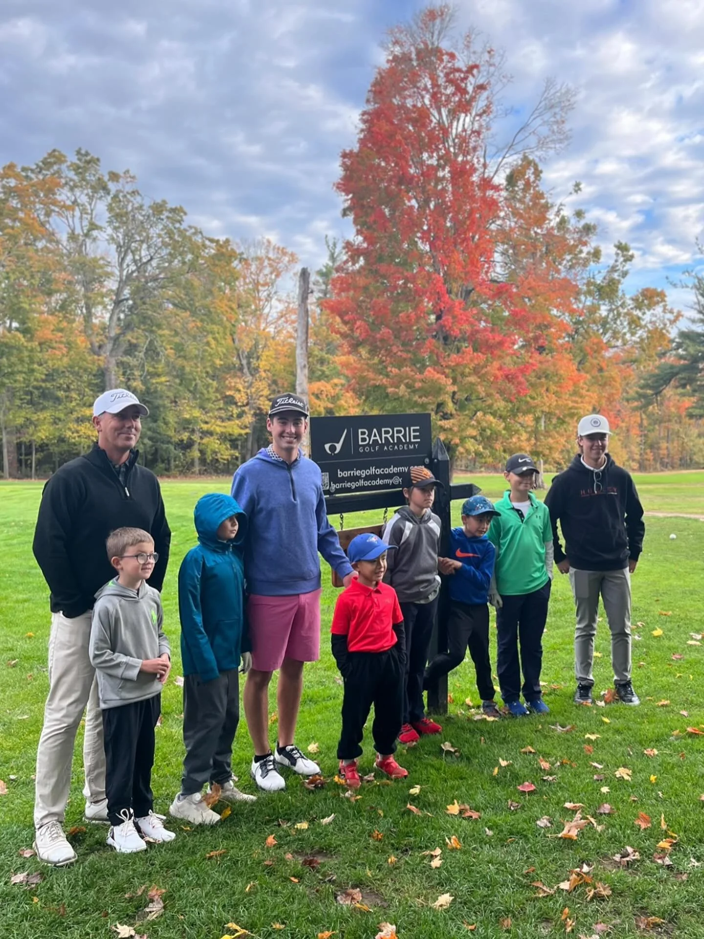 Today was the last day of our fall Junior clinic @allandalegolfcourse throughout the season we had a lot of programs designed for junior golfers. Our fall program finished with an on-course learning experience with BGA elites and provincial top junio