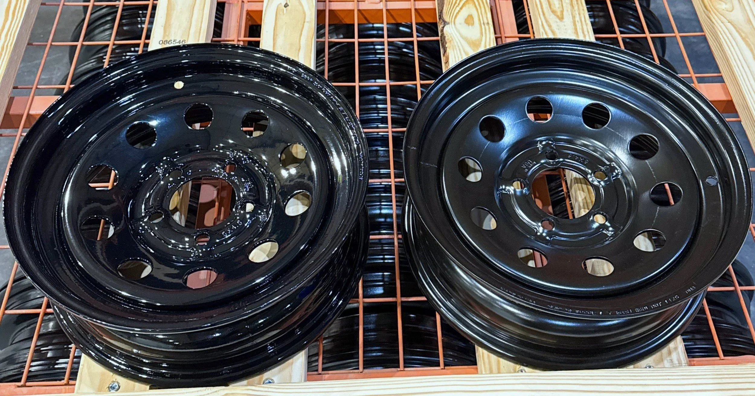 Finished Wheel vs Electrocoat wheel