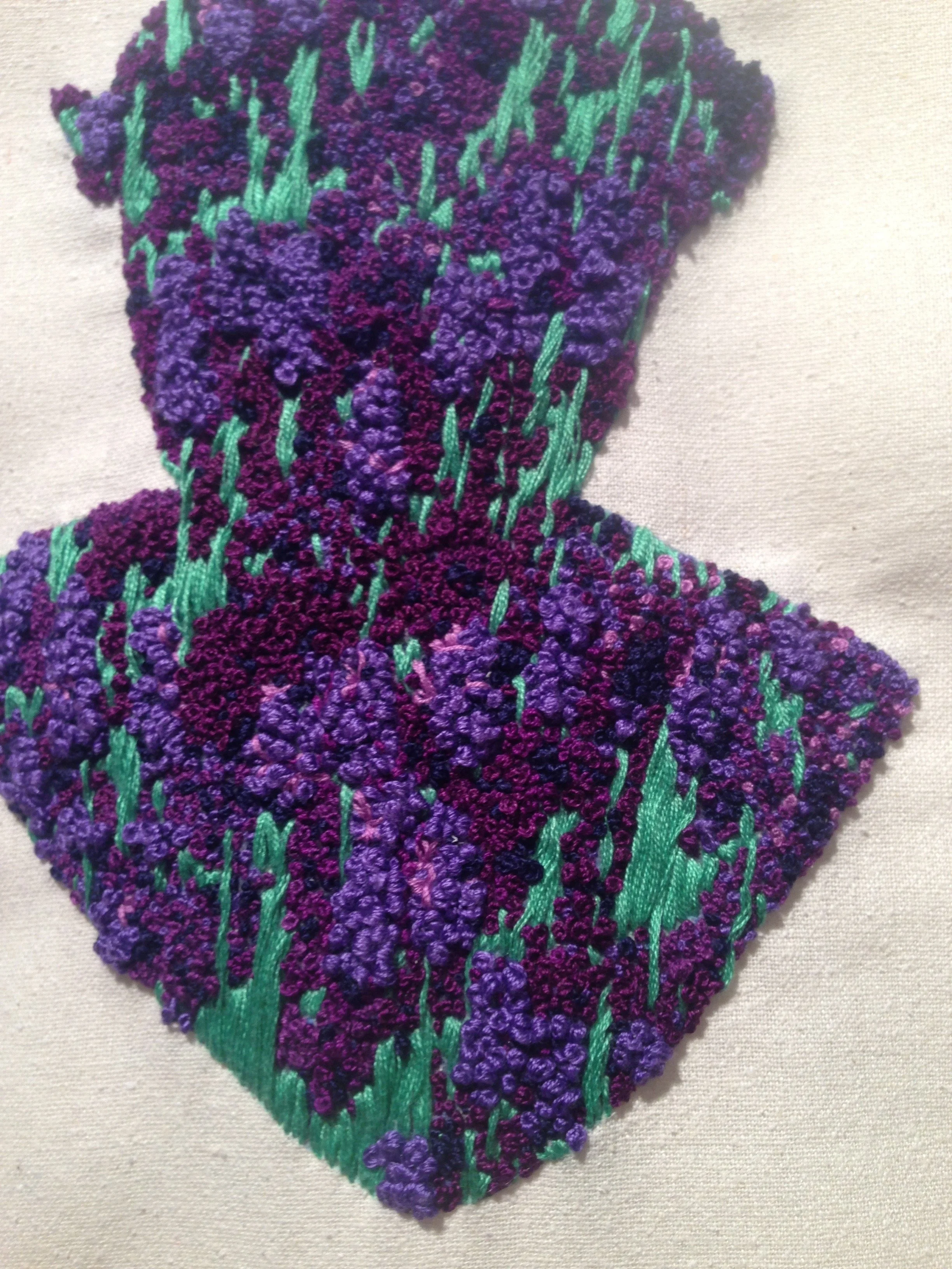 Floating Gardens- Lavender details