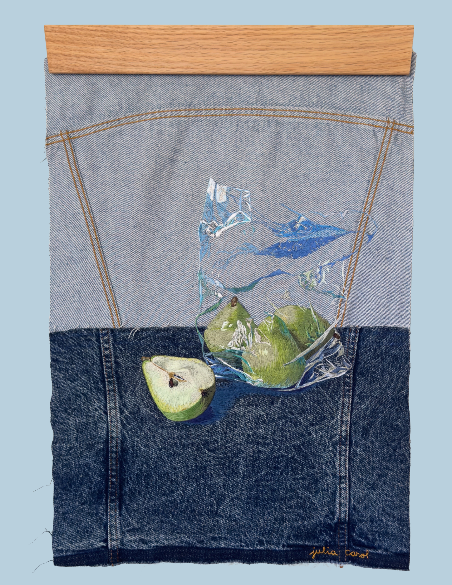 Pears in a Plastic Bag・2026・
16.5” x 23”