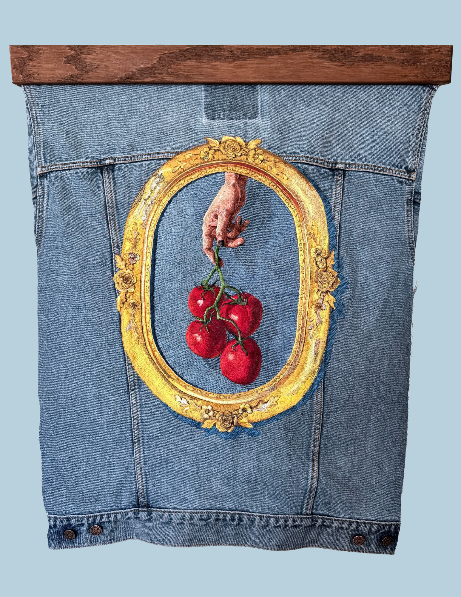 Labor of Art: Tomatoes ・2025・
 24.5”x28”・$5000