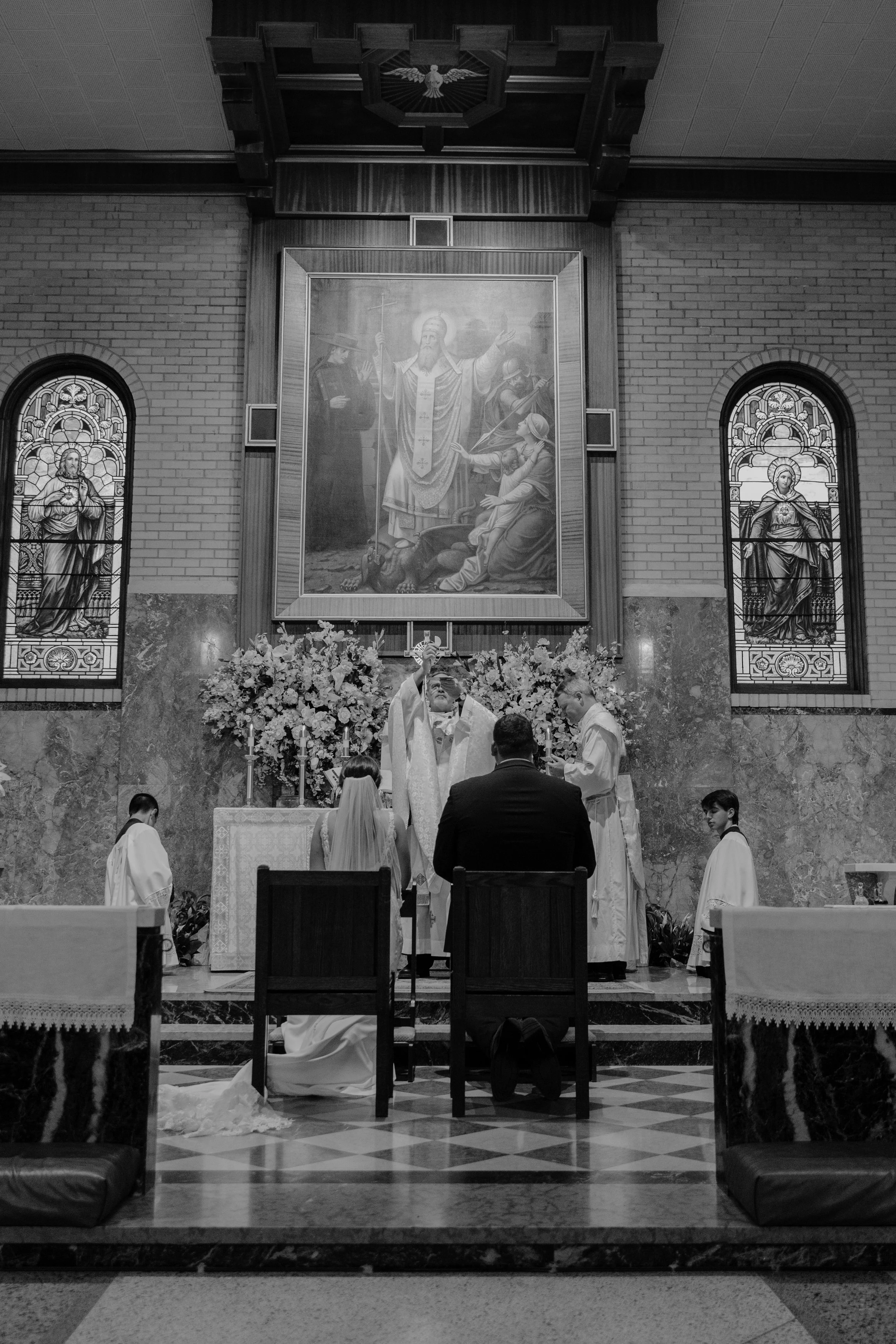 A Wedding at Saint Leo’s Catholic Church: The Ronkartzes