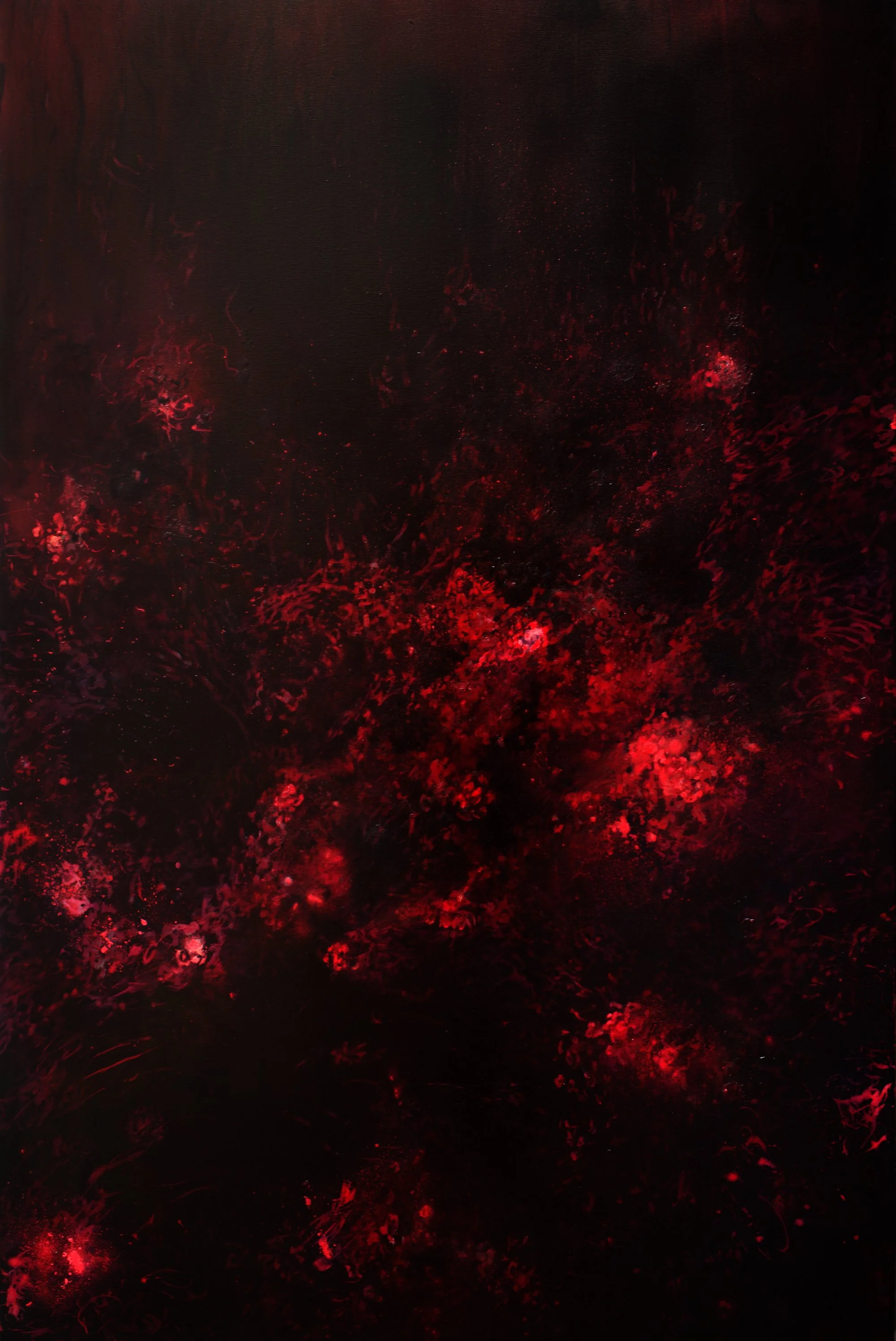 Silent Bloom  
100cm x 150cm