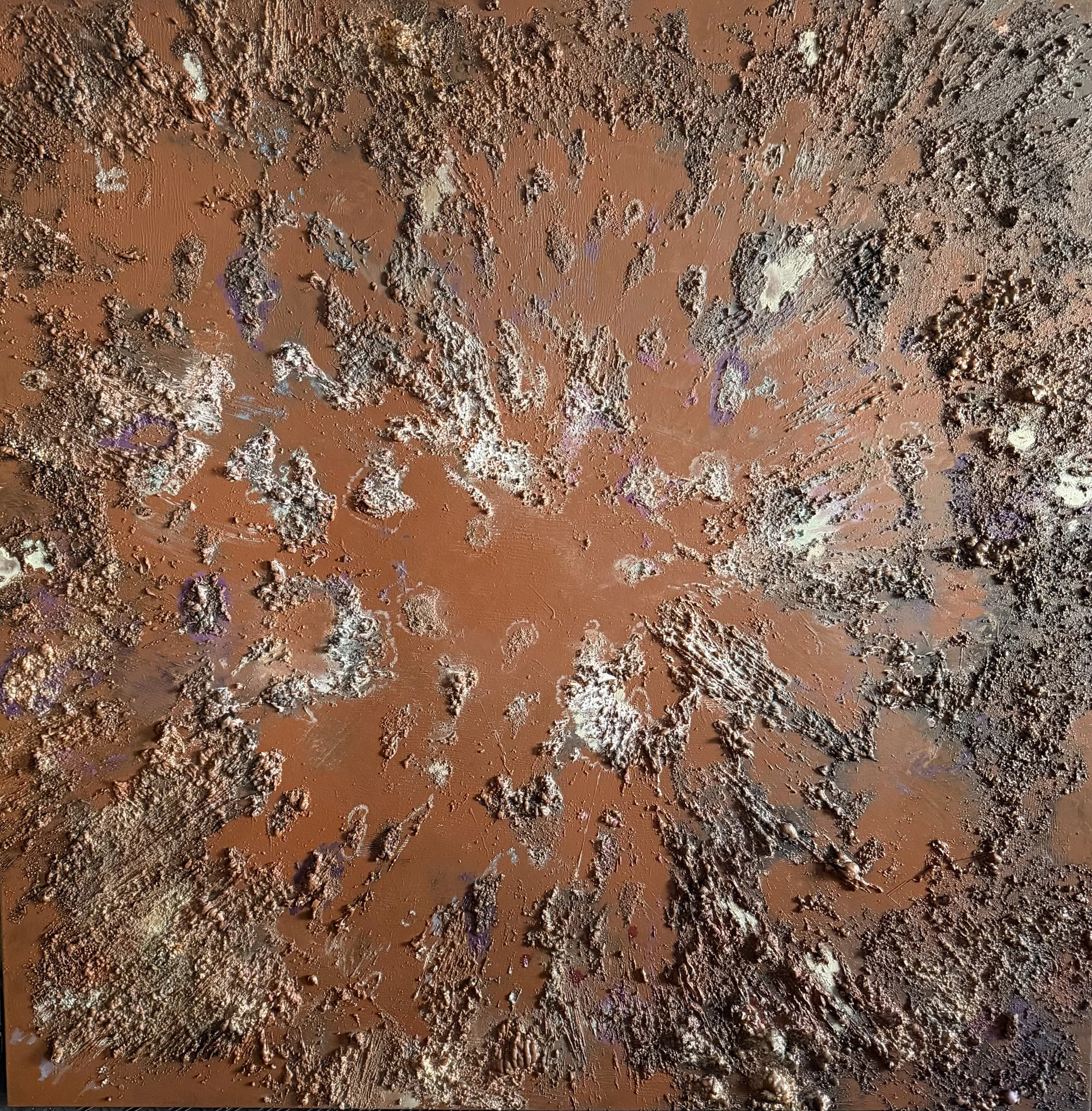 Mud  
150cm x 150cm