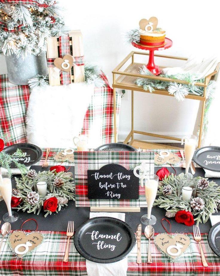 Flannel Fling before the Ring Bridal Party 