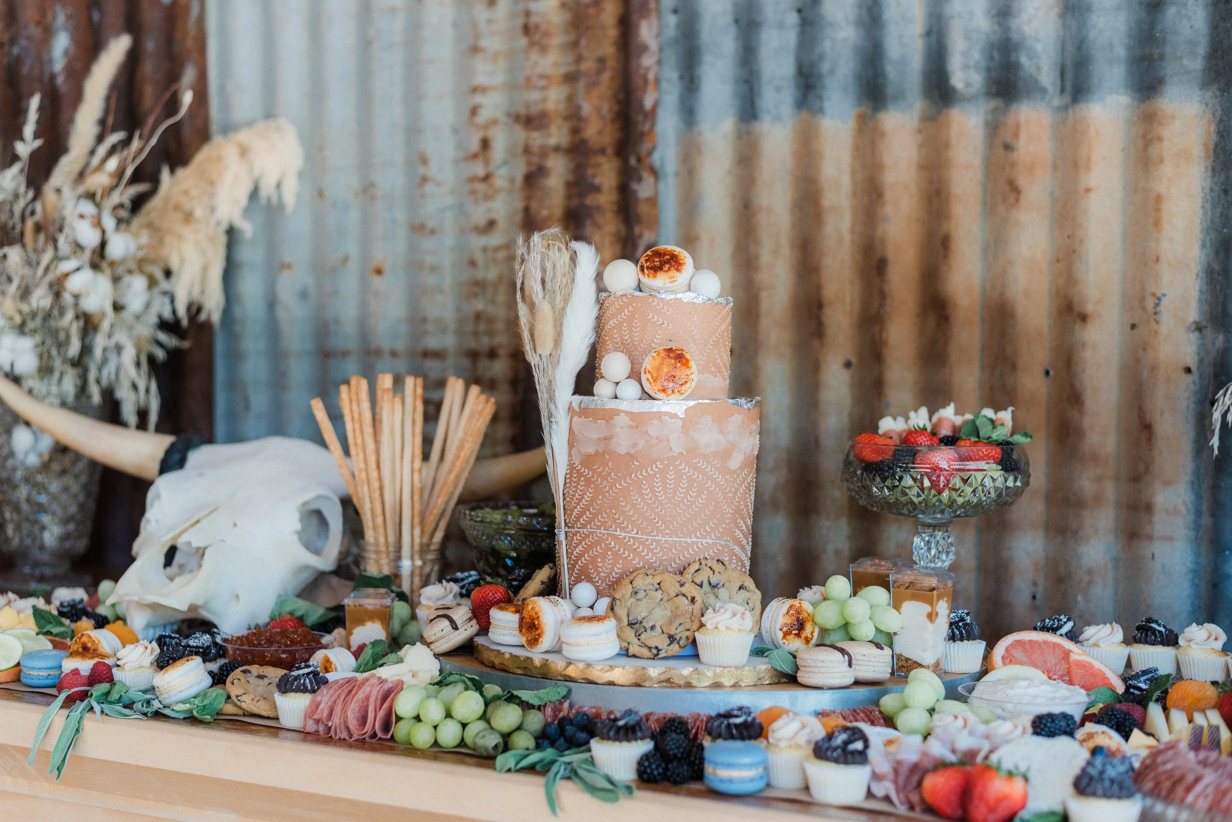 Styled Shoot at McIntosh Ranch -- Featuring Charcuterie and Desserts by Olive and Pine Charcuterie and The Quirky Spatula 

Photos by Tiffany Sokula Images 