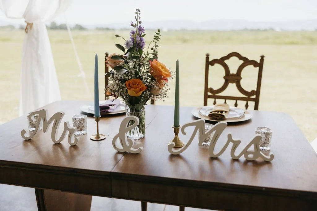 Sweetheart table for the newest sweet hearts. 

THE STRICKS -- JESSIE FINCH PHOTOGRAPHY

