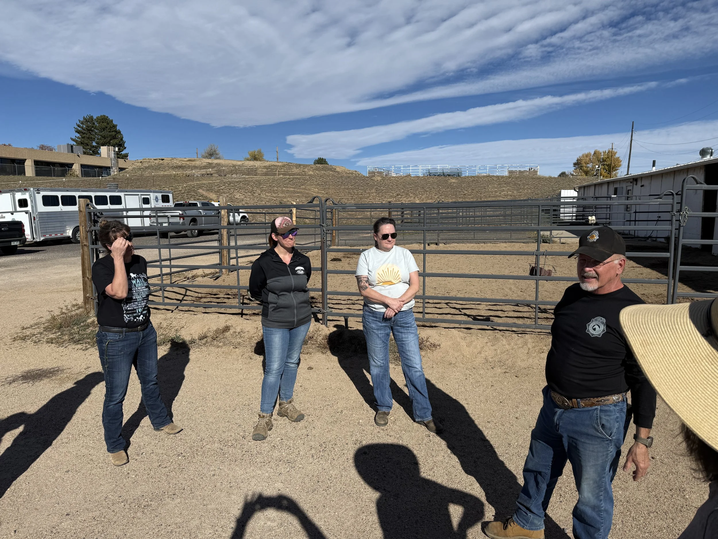 JCHC members tour the Denver Police Department's Mounted Patrol barn - November, 2025