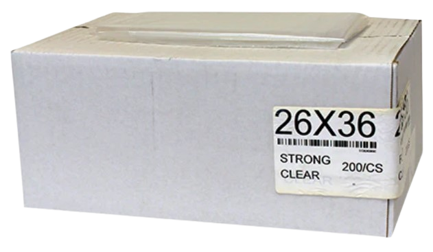 Garbage Bags 26 x 36 - Clear Strong