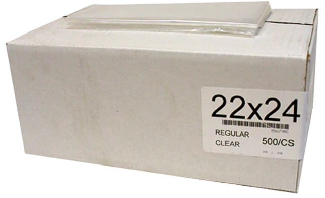 Garbage Bags 22 x 24 - Clear Regular