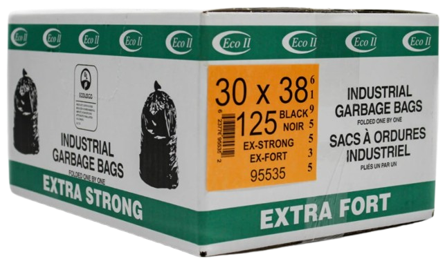Garbage Bags 30 x 38 - Black X-Strong