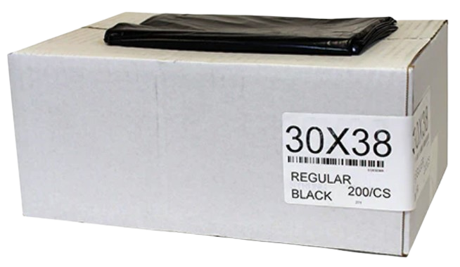 Garbage Bags 30 x 38 - Black Regular