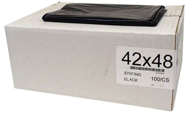 Garbage Bags 42 x 48 - Black Strong