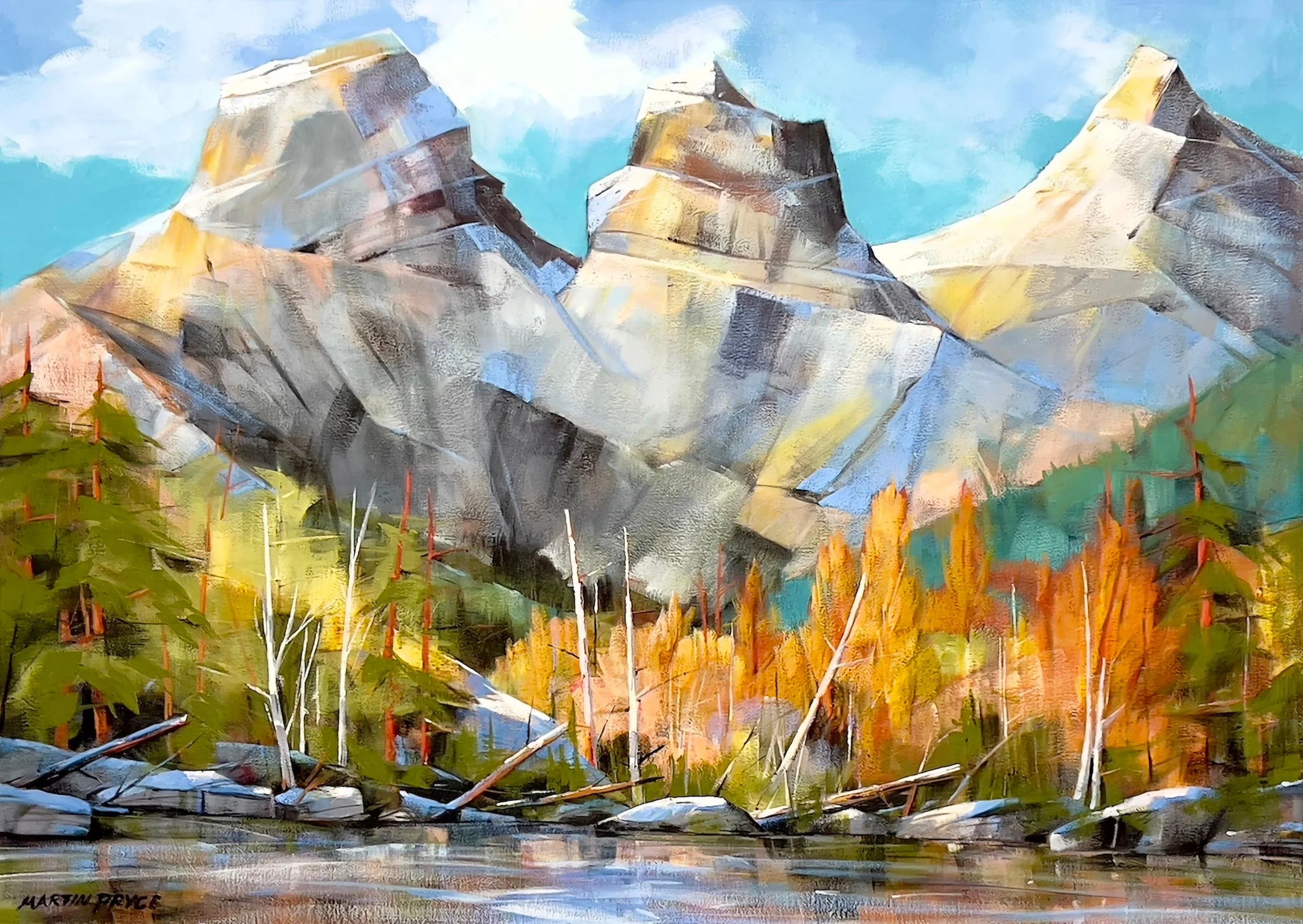 Painting the Bow Valley: Why I Keep Returning to the Three Sisters