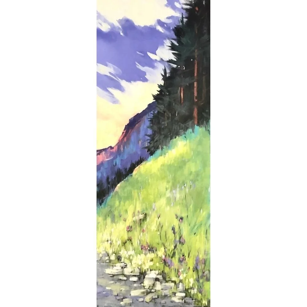 Hillside Pathway — Archival pigment giclée · fine-art paper or signed & numbered canvas
