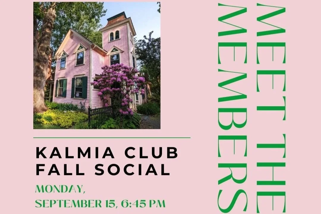“Meet the Members” at the Kalmia Club Fall Social