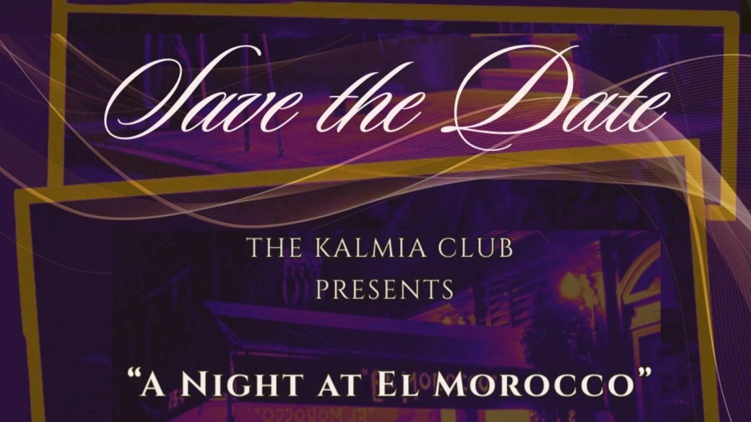 “A Night at El Morocco” - A Kalmia Gala at Odette's