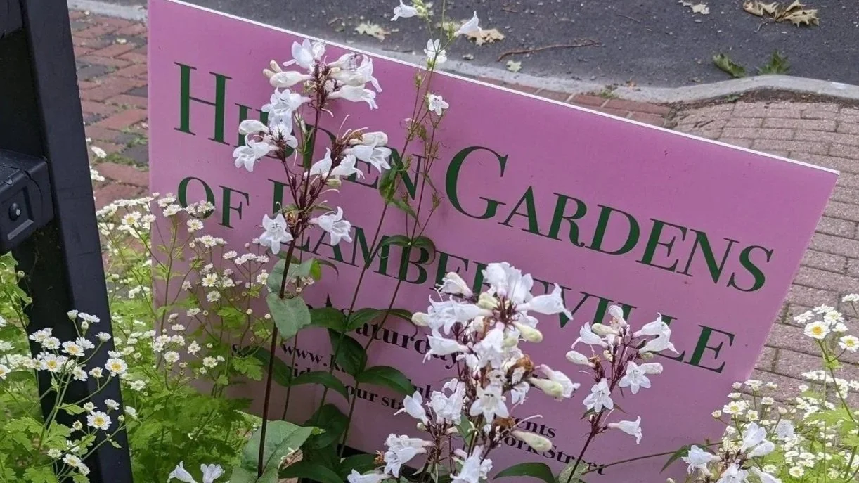 Hidden Gardens of Lambertville Tour - SAVE THE DATE