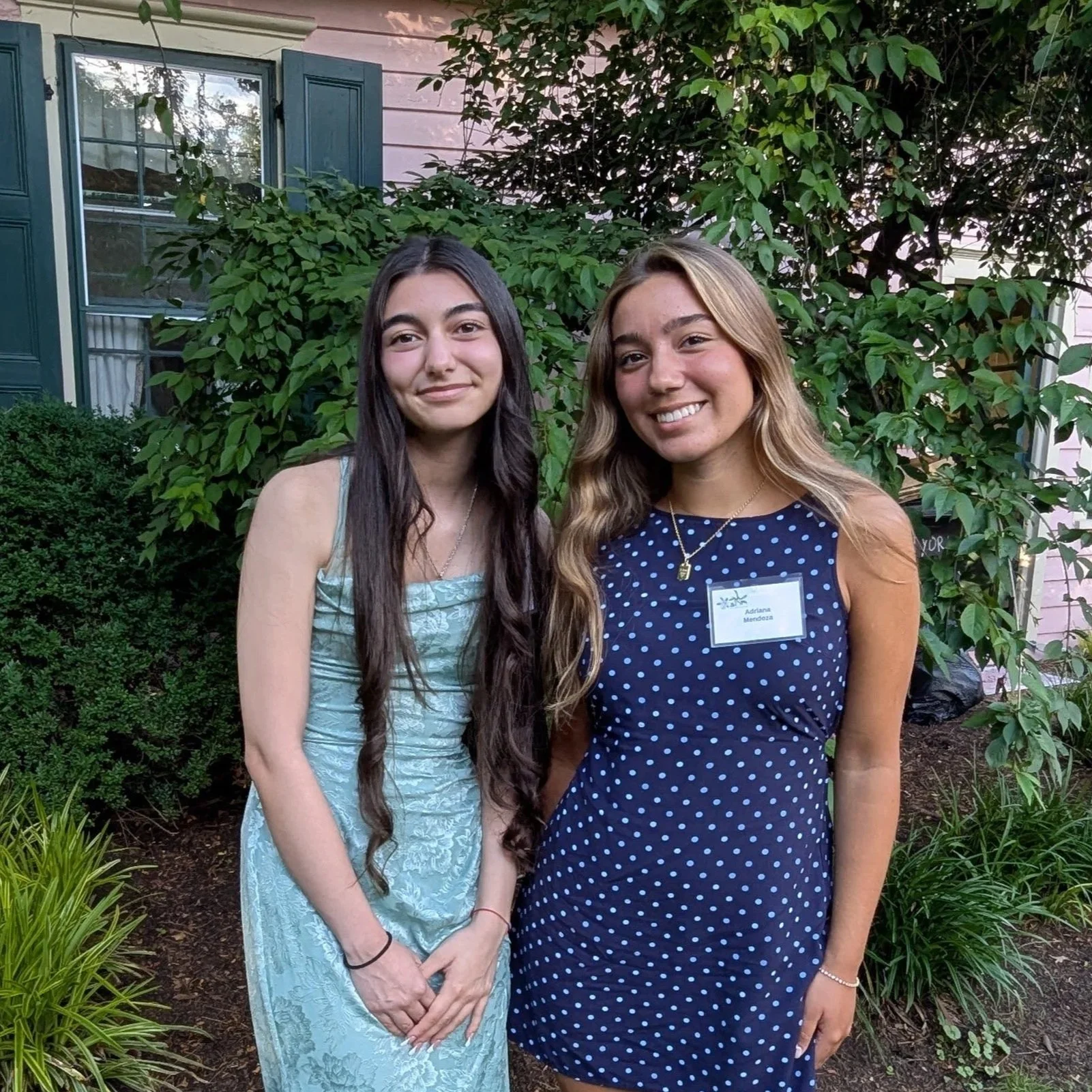 2026 Julia Grace Falk Scholarships went to Breanna Tustison (South Hunterdon Regional High School) and Adrianna Mendoza (Hunterdon Central High School)