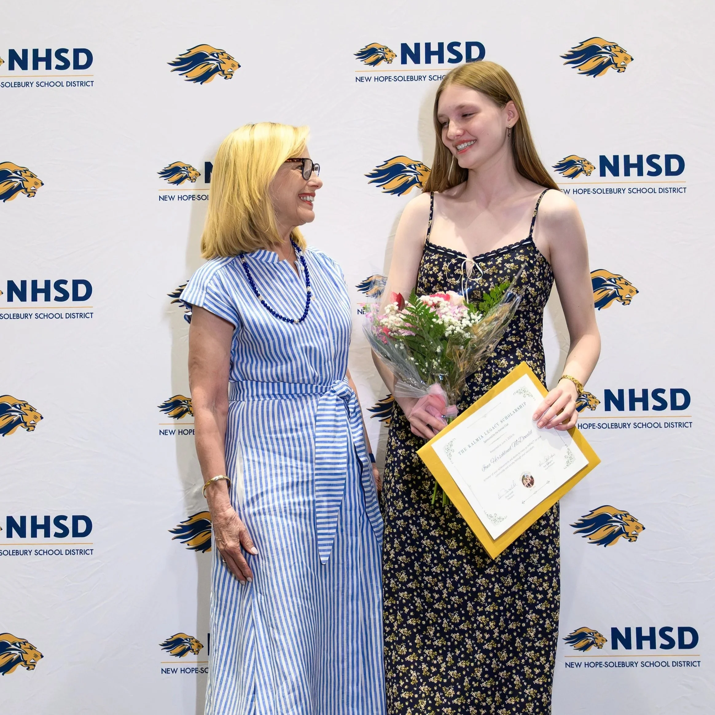 2026 Kalmia Club Legacy High School Senior Scholarship was awarded to Iona Hirschland MacDonald, a graduate of New Hope-Solebury High School