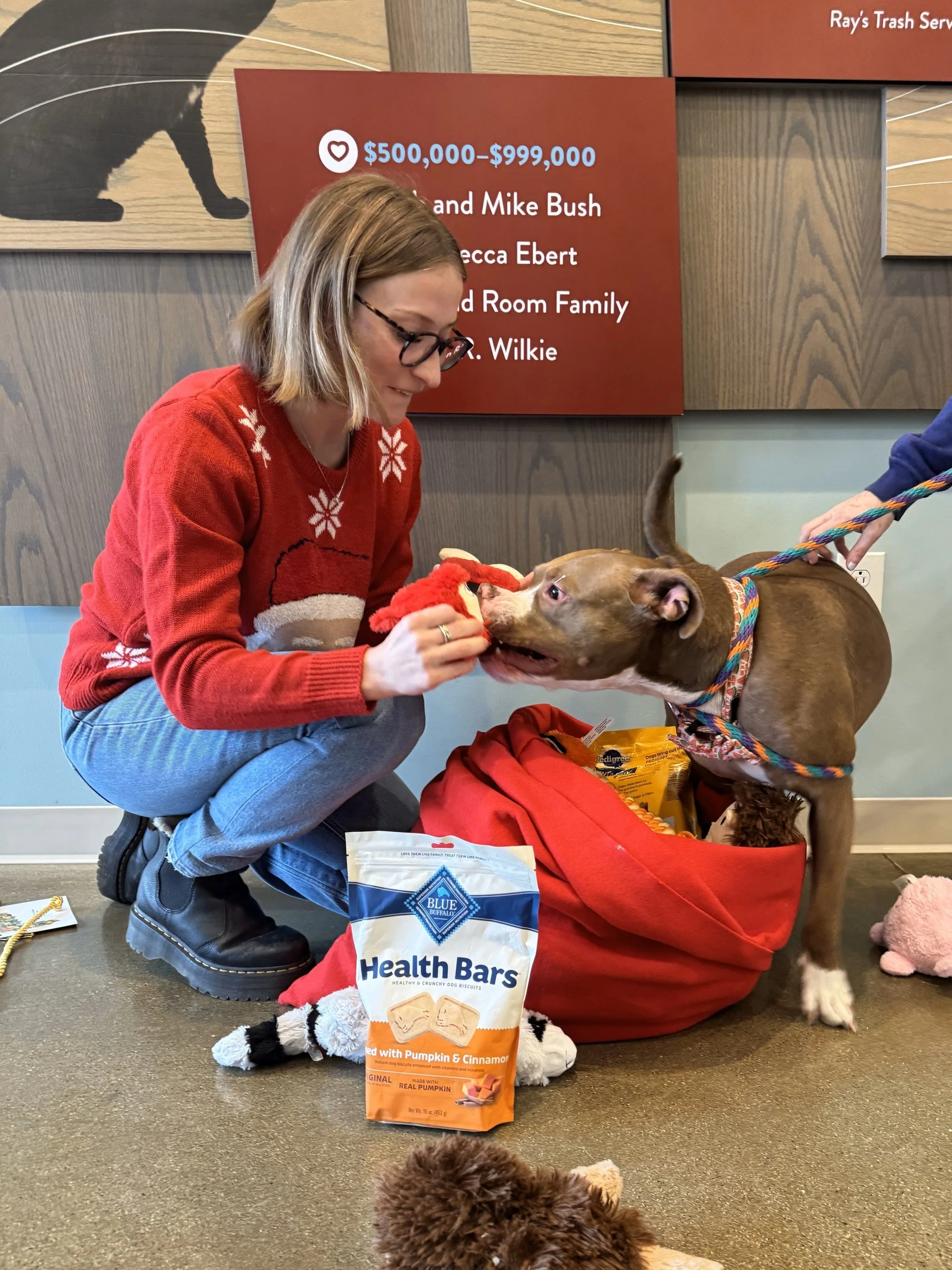 Fishers, Indiana, was the destination this Christmas 2024, where we had the privilege of delivering 200 toys and treats to the Humane Society for Hamilton County with the help of MeMe. It truly warmed our hearts. What makes them stand out is their un