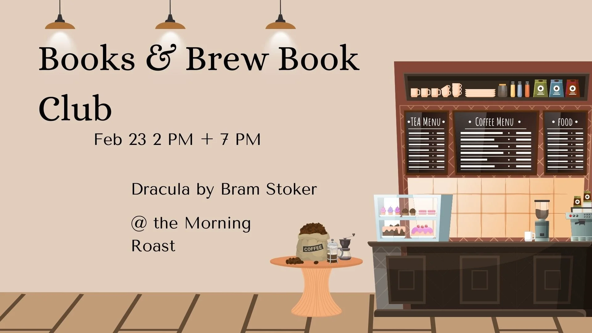 Books and Brew Book Club 