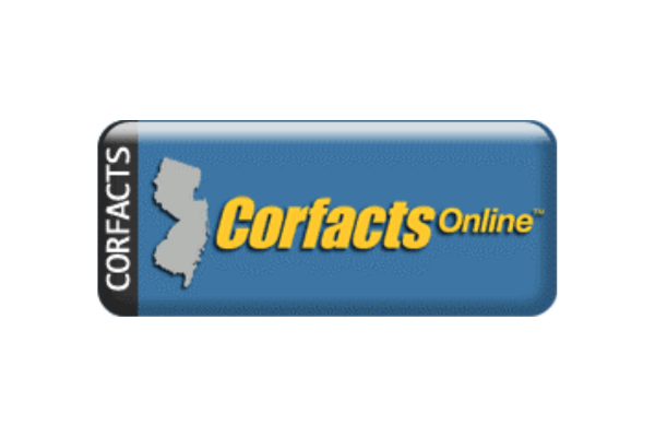 Logo for Corfacts Online Resource Available from the Cranford Public Library in New Jersey.png