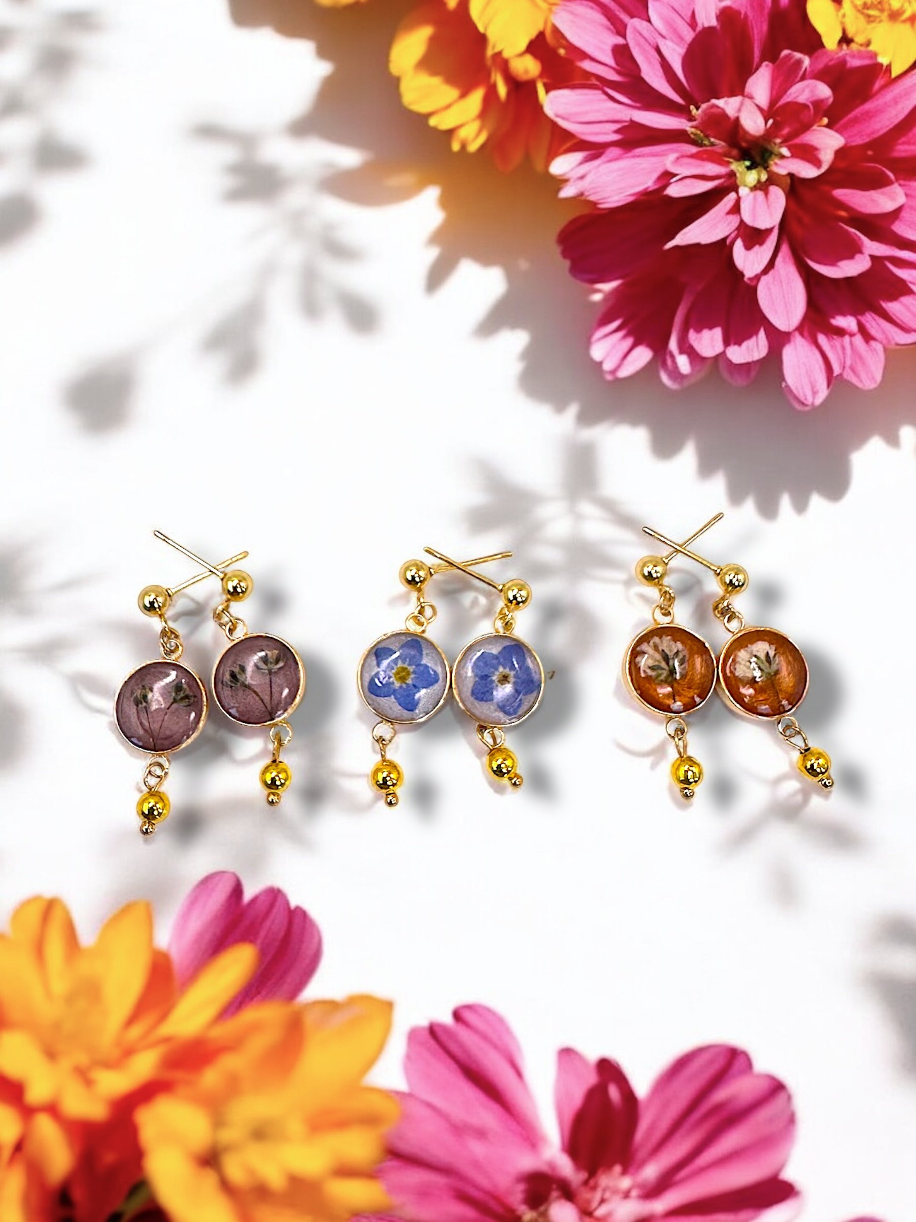 Colorful Mini Flower Circles
