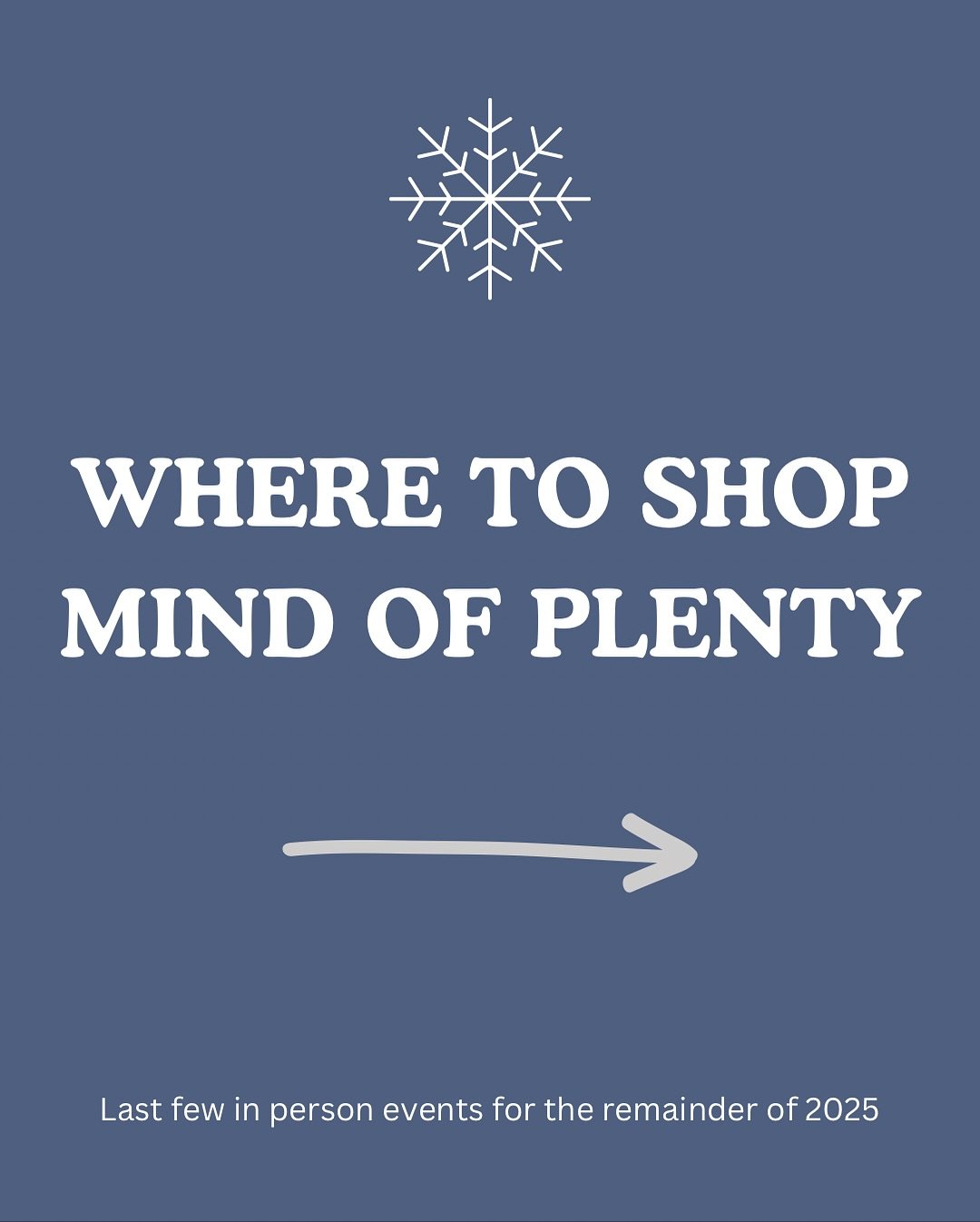 My last few in person events of 2025 🎄
11/29: inkwell booksellers holiday pop up
12/5 - 12/7: landmark center holiday bazaar
12/13: Local love holiday market