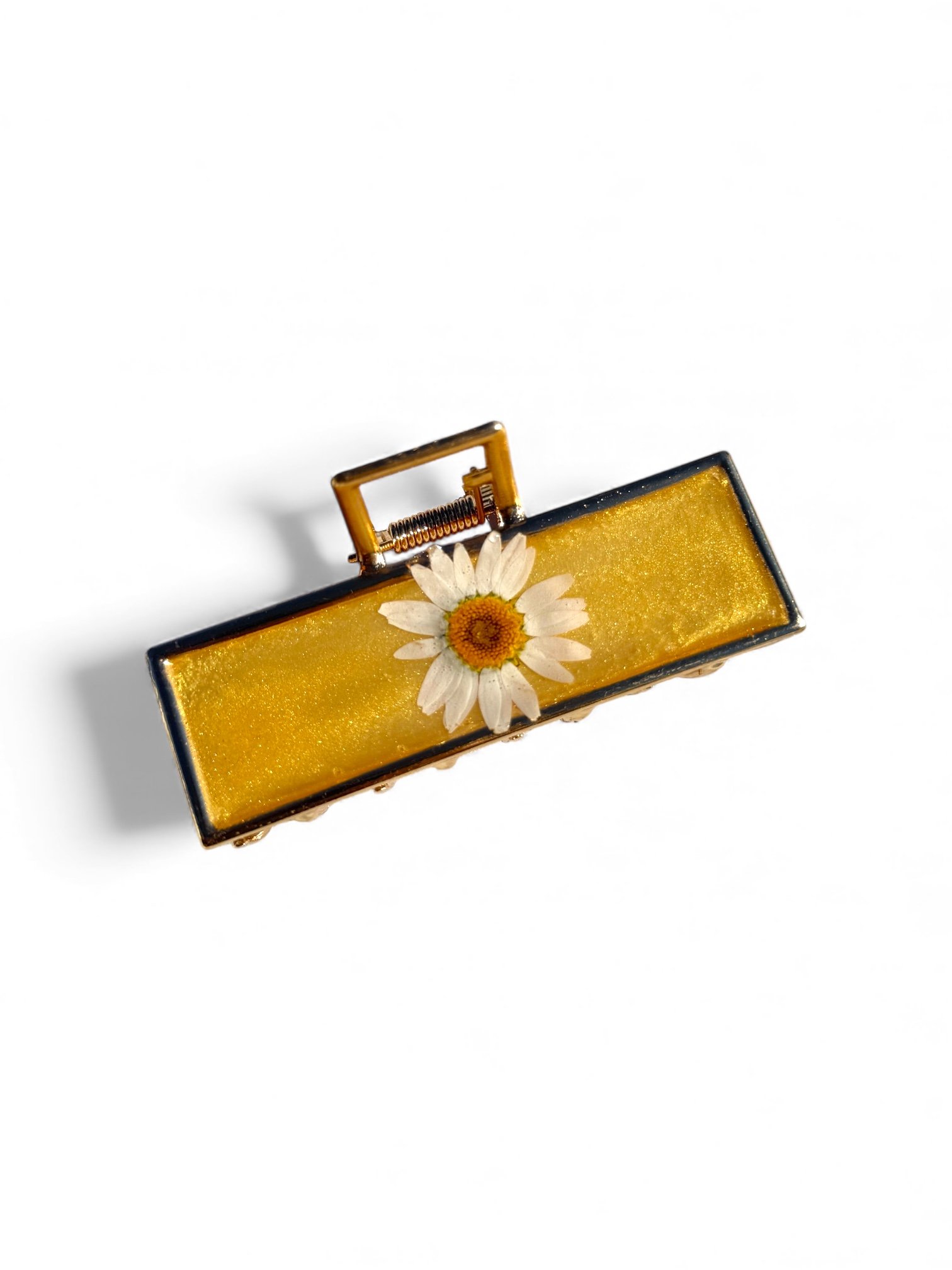 Yellow Daisy Clip