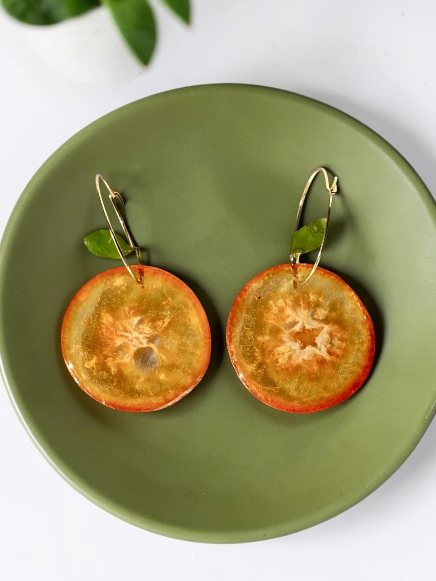 Orange hoops