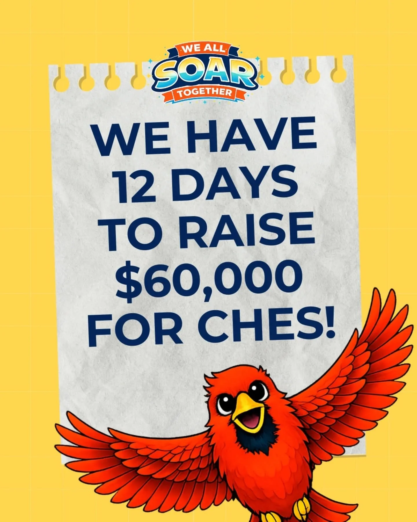 Crieve Hall Elementary is more than a school &mdash; it&rsquo;s a community. Over the next 12 days we&rsquo;re sharing what makes Crieve Hall Elementary so special and how the SOAR campaign helps make it possible.

Our goal: $60,000 by April 10.

Let