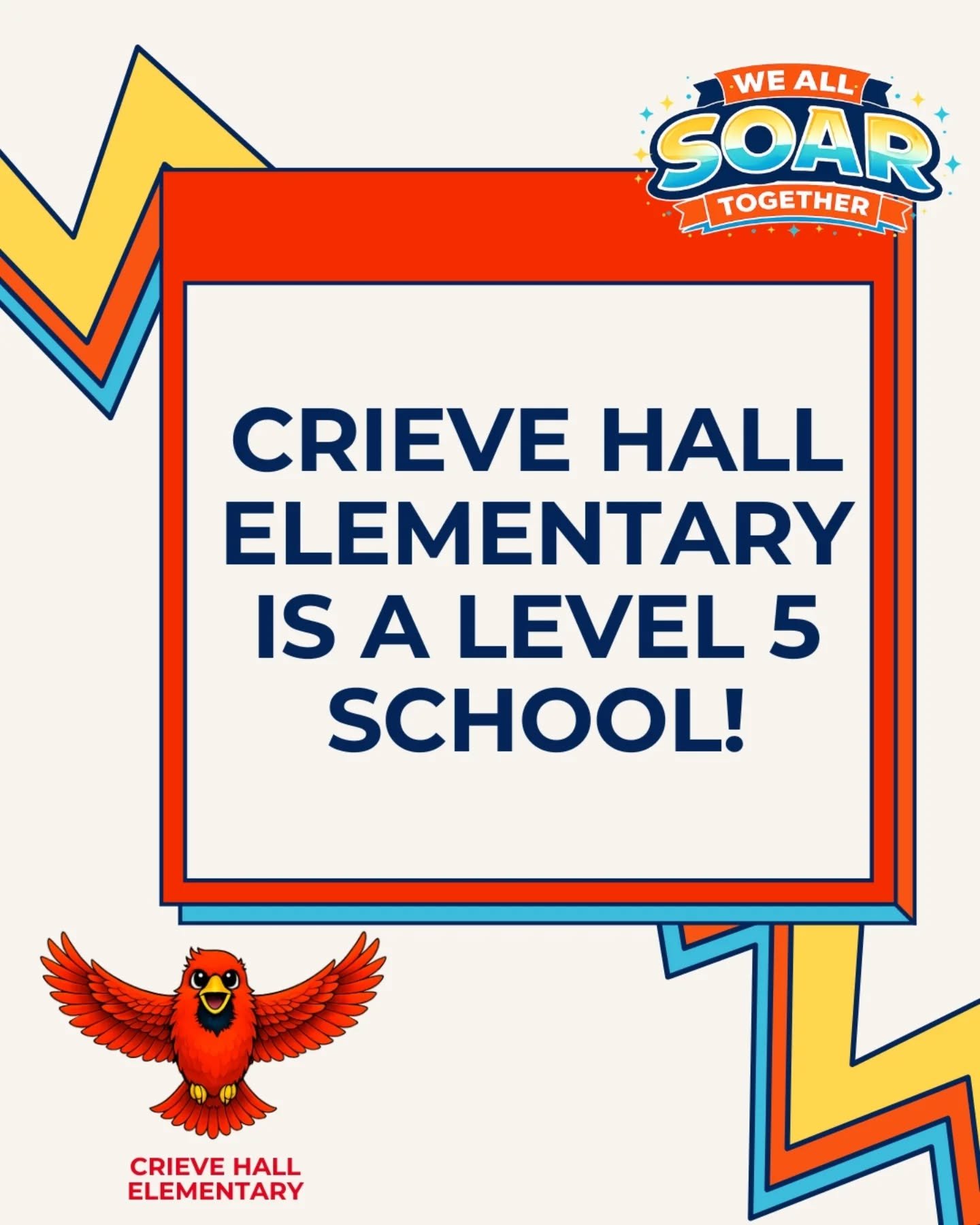 🏆 Excellence. Growth. Pride. ❤️

CHES continues to shine&mdash;and it shows in the results! ✨
⭐ Level 5 status for TVAAS growth
⭐ &ldquo;A&rdquo; rating on the TN School Report Card

These accolades reflect the incredible work of our students, the d