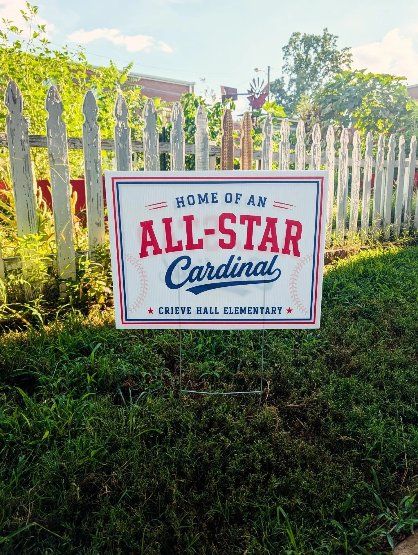 ⚾️ Bring your Cardinal pride home! ⚾️

Our "Home of an All-Star Cardinal" yard signs are officially on sale! These are the perfect way to celebrate your CHES student and show your school spirit all year long.

✨ Limited quantity available&m