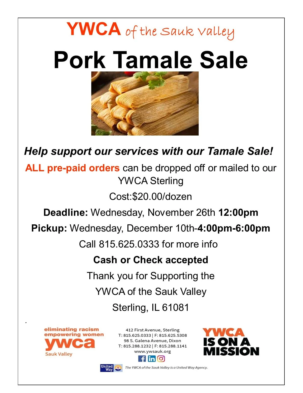 Tamale Sale