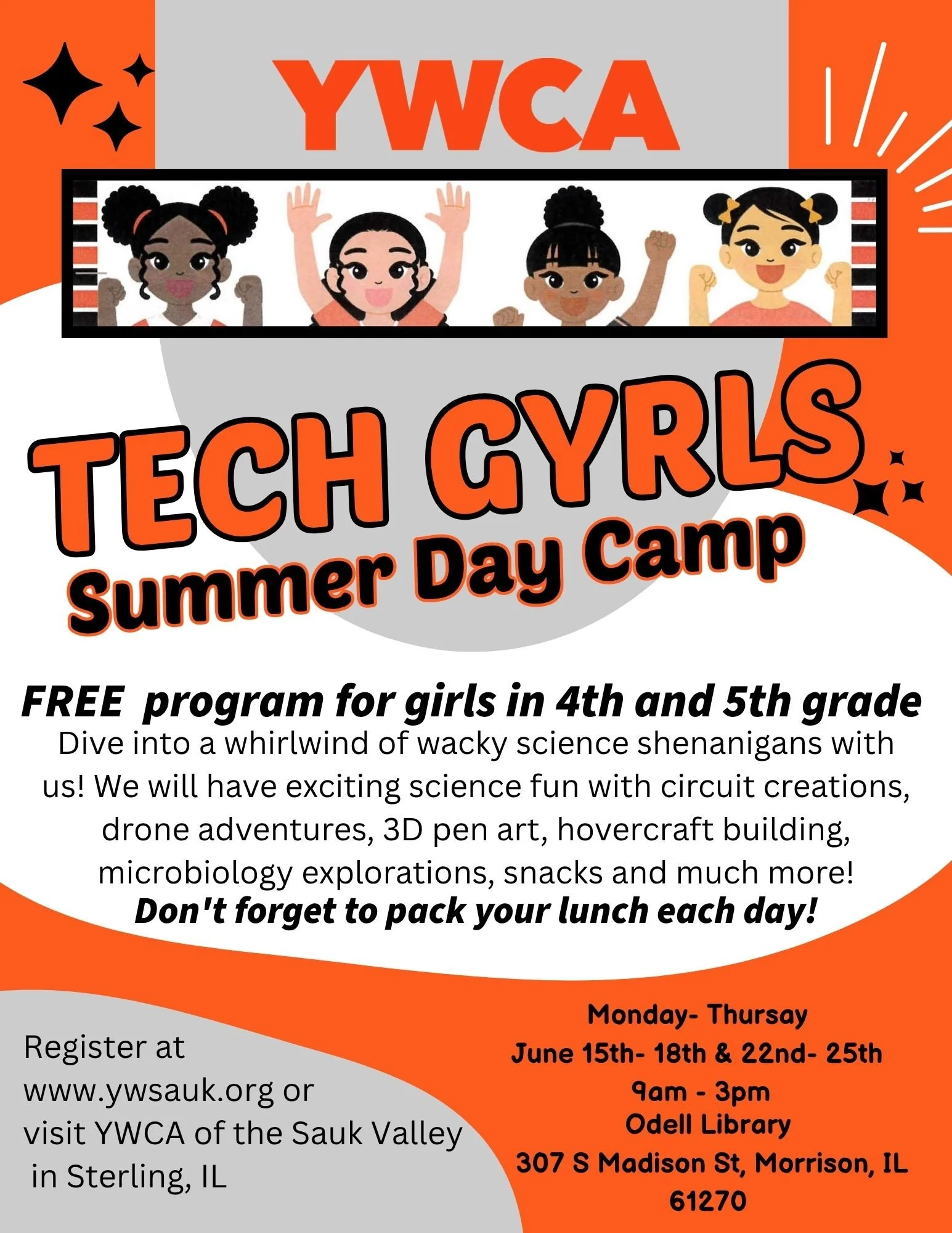 Morrison TECH GYRLS Summer Day Camp