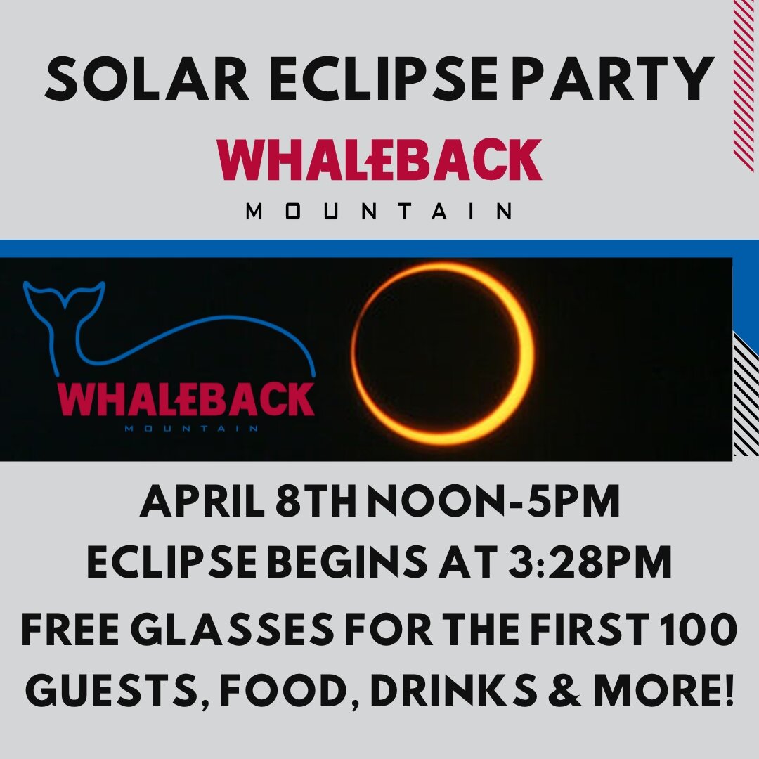 Don't be left in the dark! 🌟 Join us for an unforgettable Solar Eclipse Viewing Party on April 8th. Let's gather from noon to 5pm for a celestial celebration like no other. 🌒 The eclipse begins its awe-inspiring display at 3:28pm&mdash;be there to 