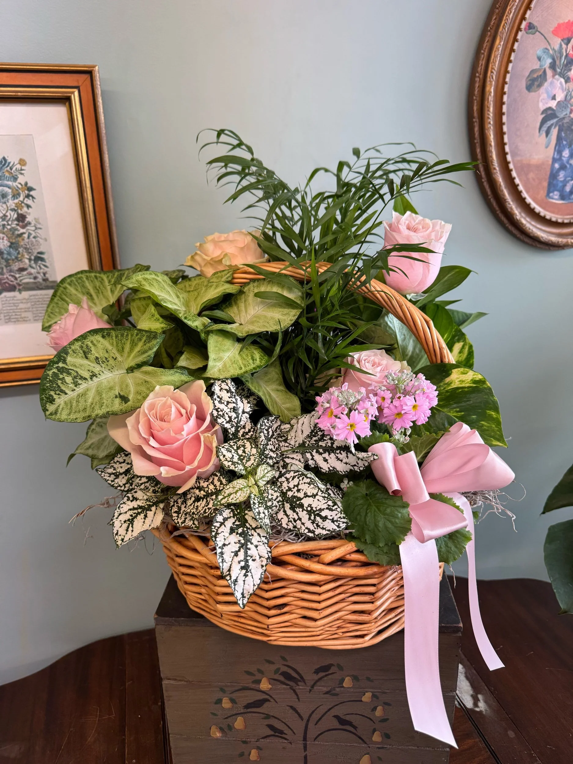 Sympathy Planter Basket