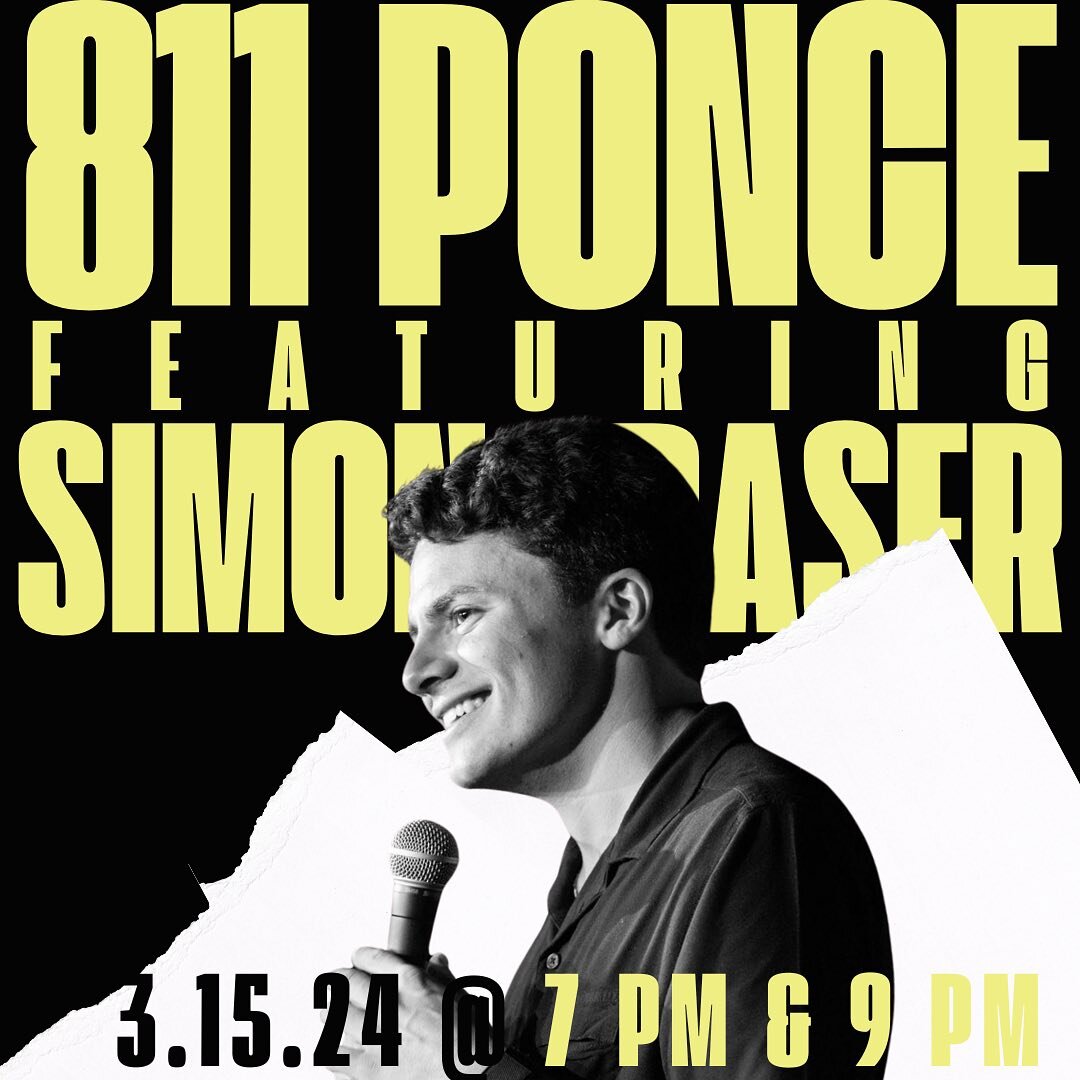 Simon Fraser is coming to town! Featuring this Friday. Get your tickets before they sell out.