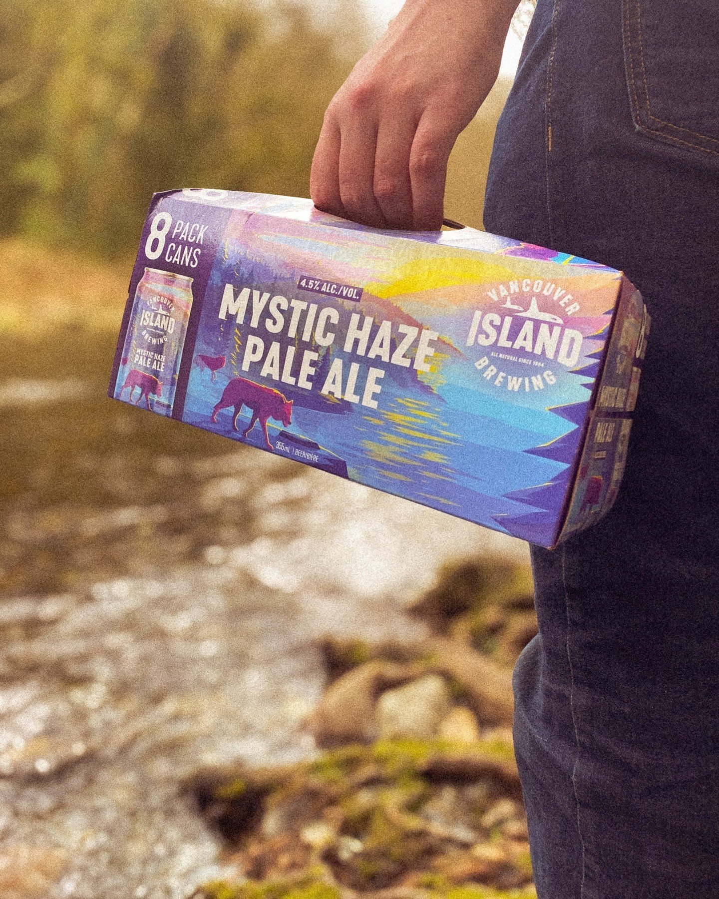 🐺Cheers to More Cheers🐺⁠
⁠
Mystic Haze Pale Ale is now in 8-packs. A full-flavored, low-alcohol, sessionable brew (now with 2 more cans to extend the session 😉)⁠
⁠
Available at your local BCL⁠
⁠
⁠
🍺MYSTIC HAZE PALE ALE 🍺⁠
⁠
ABV: 4.5% ⁠
⁠
IBU: 20