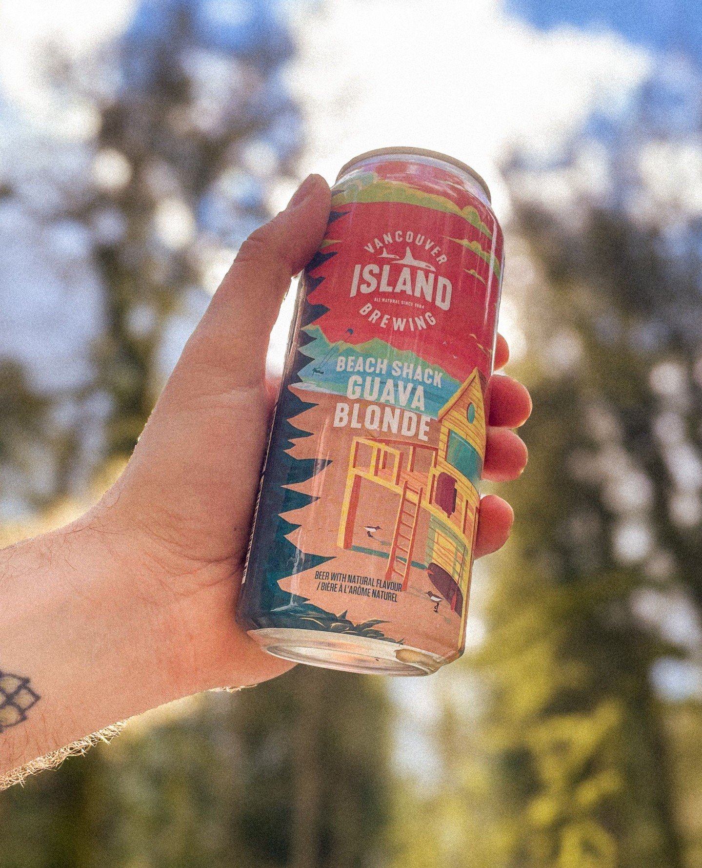 POV:  It's halfway through the week and you're crushing it 💪⁠
⁠
For the times when you want a beer that's light, juicy, refreshing, &amp; easy-drinking, grab a Beach Shack Guava Blonde - now available in 473mL cans in our taproom and your local liqu