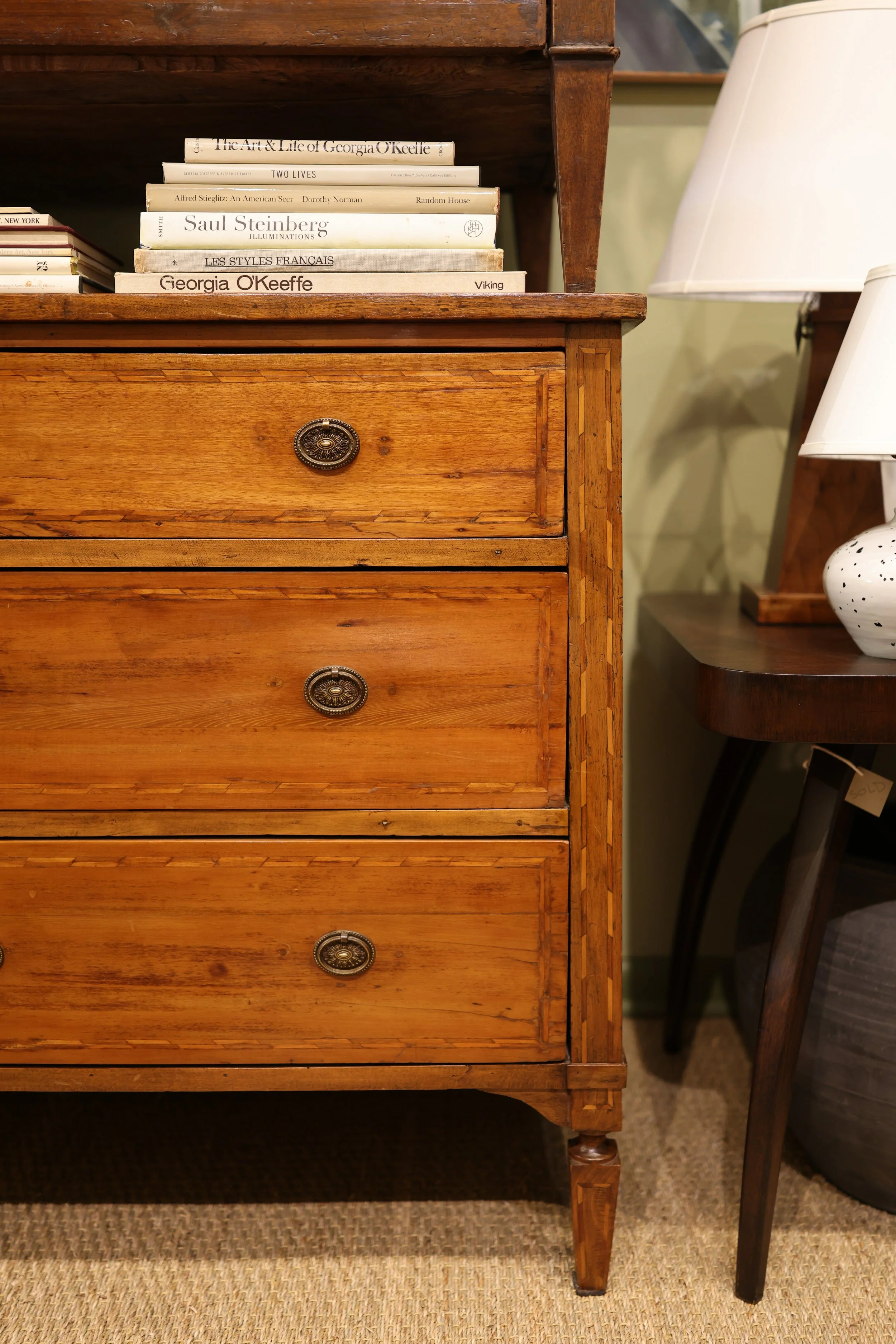 18th Century Italian Chest (chest on bottom in photo)