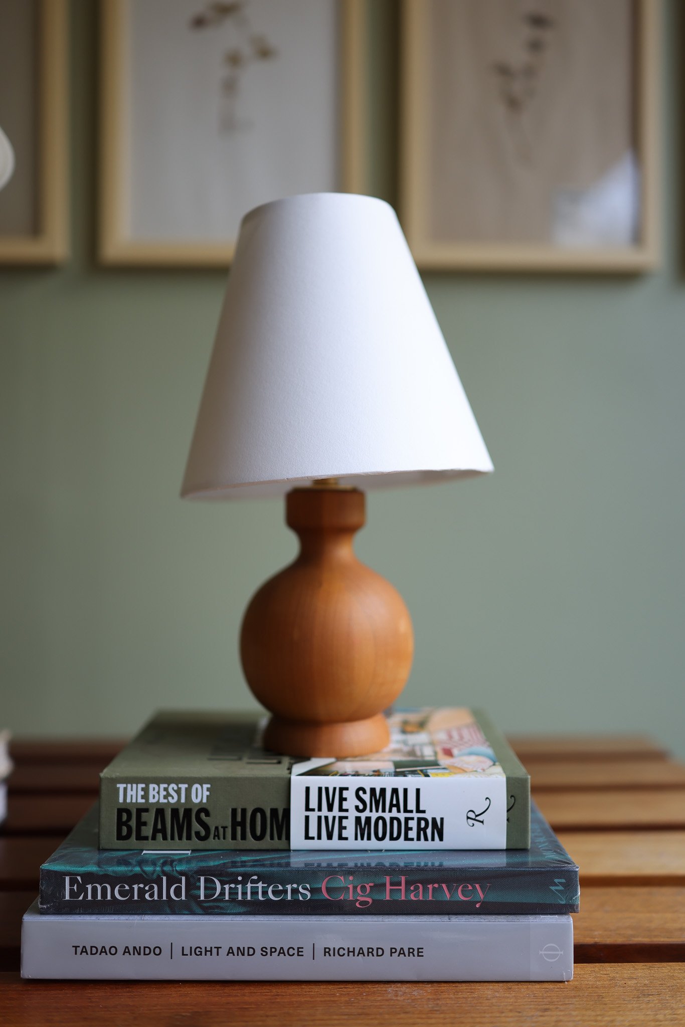 Danish Pine Table Lamp