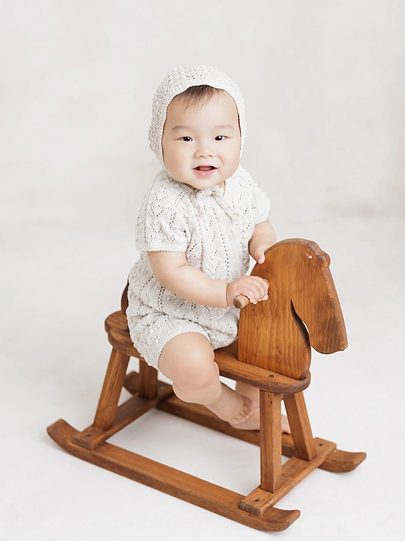 One whole year of sweetness 🤍

From tiny snuggles to curious little adventures, this beautiful milestone is all about celebrating growth, giggles, and that irresistible baby charm. Sitting tall, smiling bright, and already stealing hearts everywhere